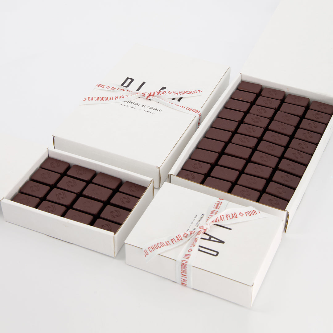 40 DARK CHOCOLATE COATED BONBONS MIX OF 4 PRALINE