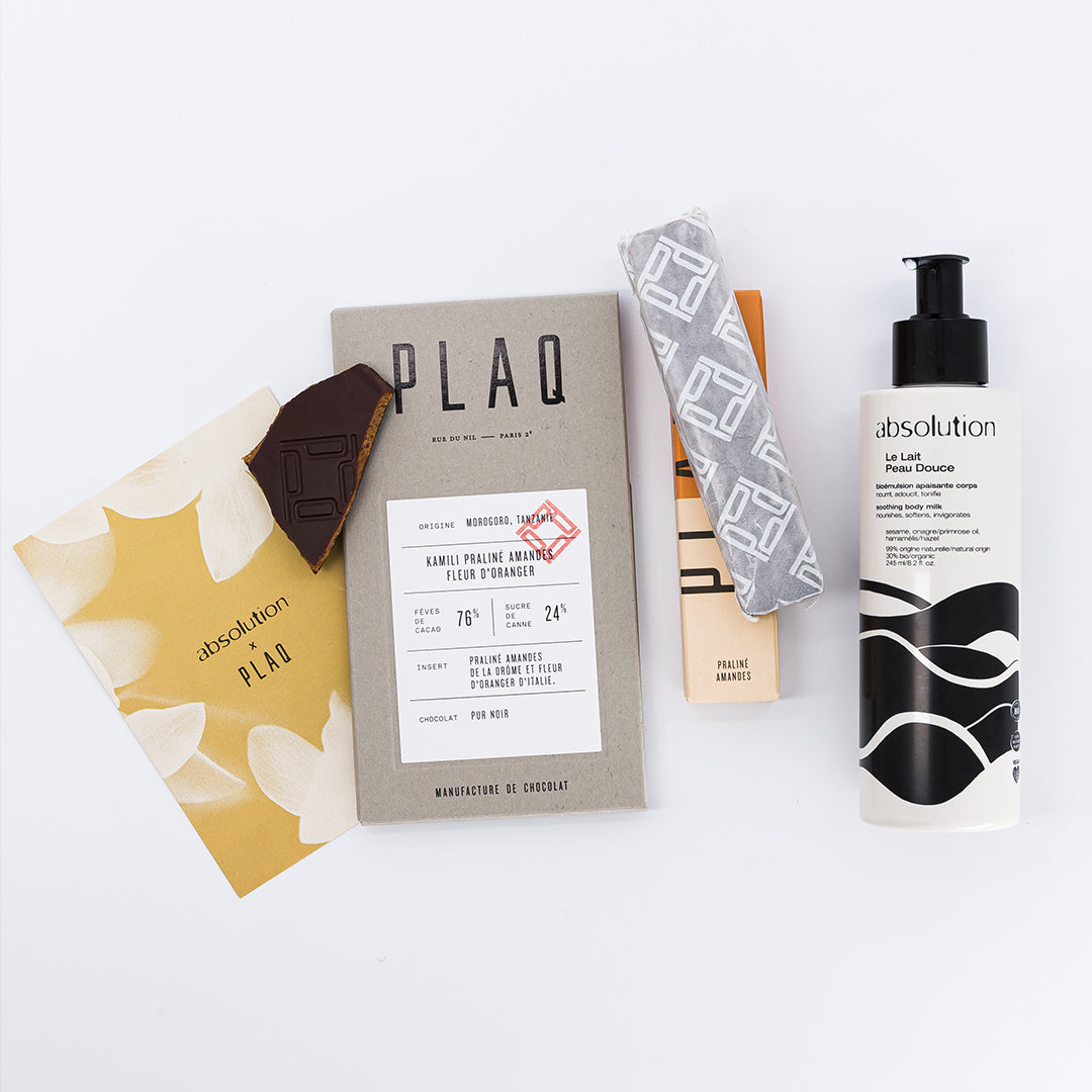 PLAQ x ABSOLUTION BOX