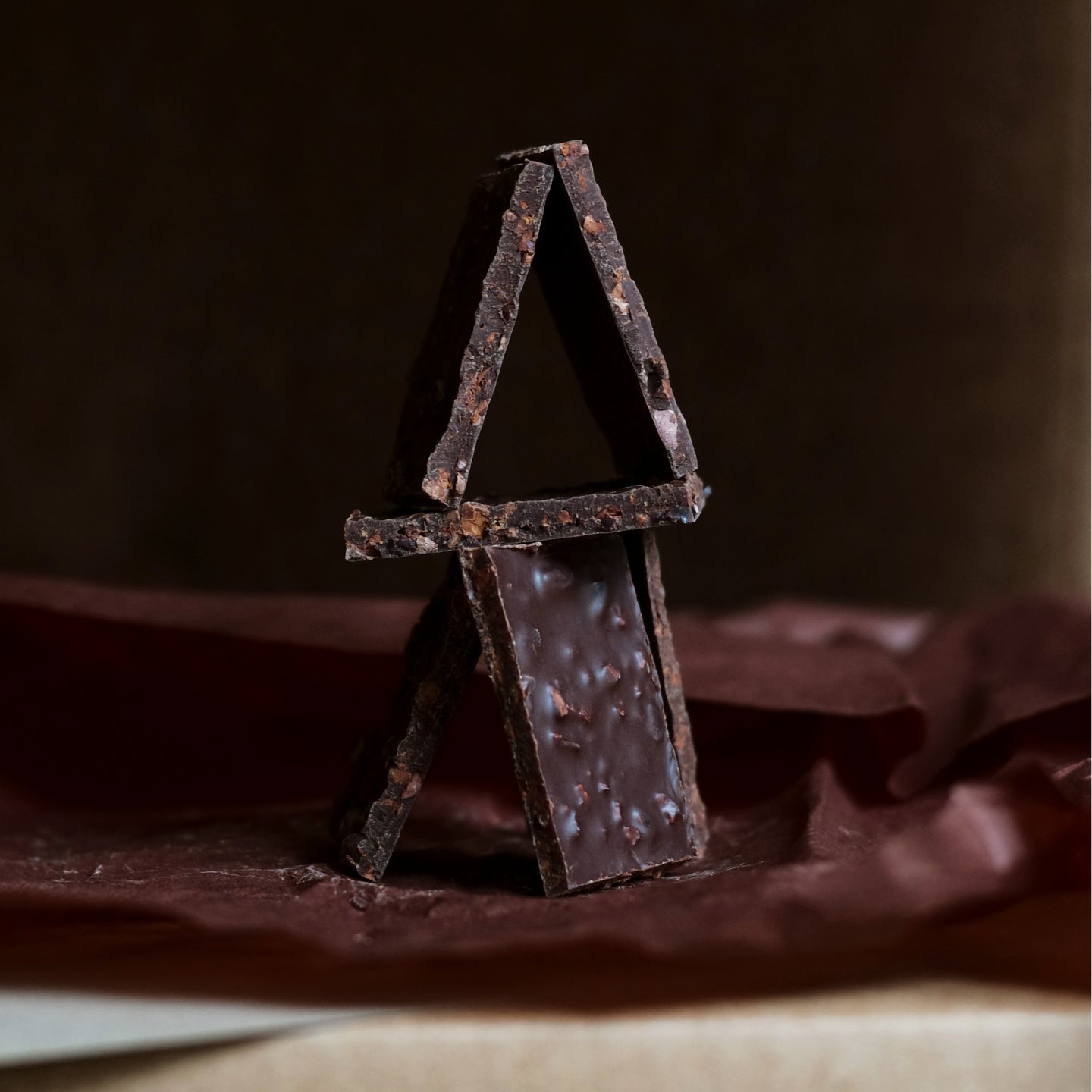BLACK FRAGMENTS OF CHUAO COCOA NIBS