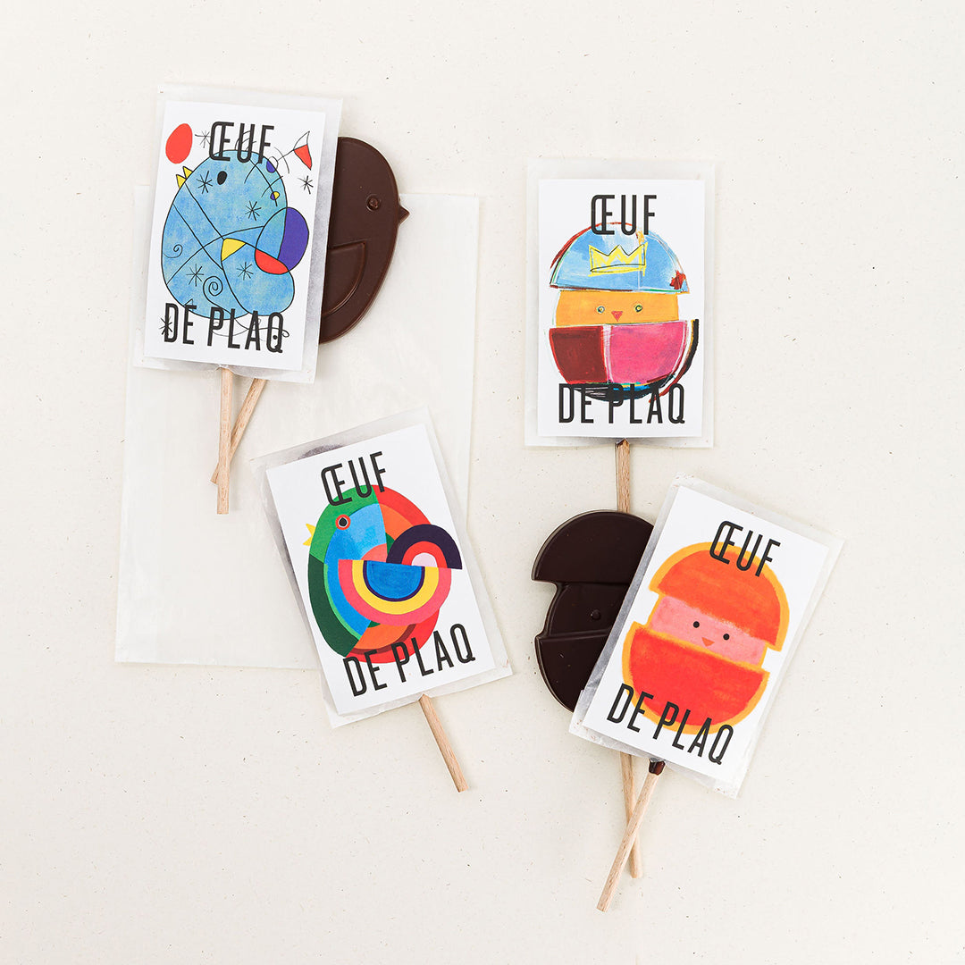 LE MUSÉE DE POCHE - QUATRE SUCETTES