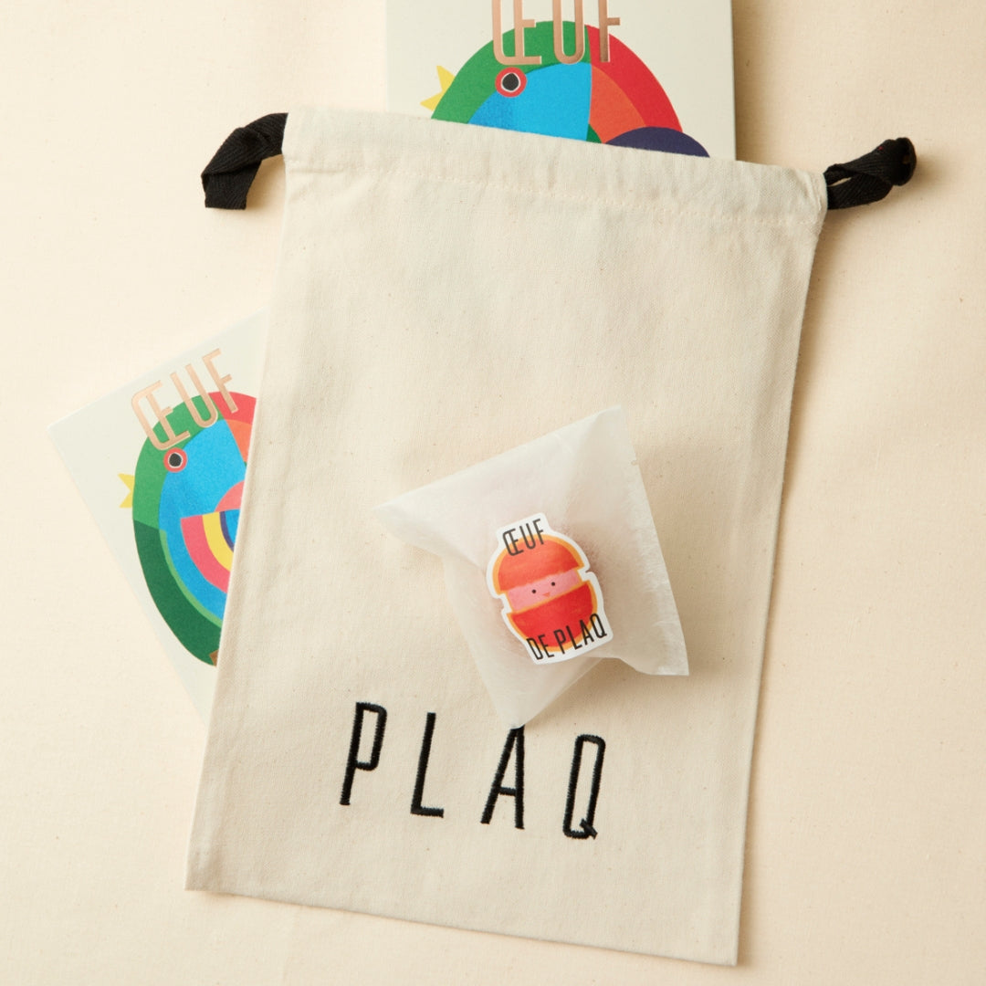 L'OEUF DE PLAQ EN COQUILLE NOISETTES