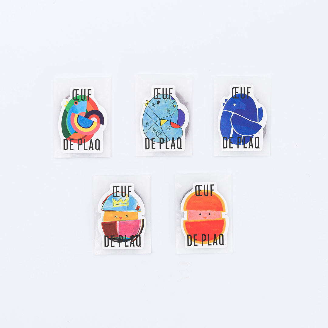 BAG OF 16 NANO PLATE EGGS