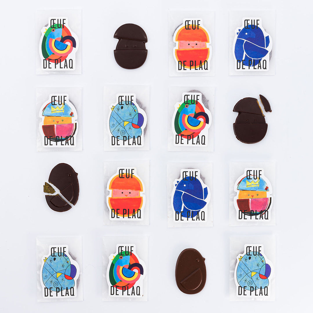 BAG OF 16 NANO PLATE EGGS