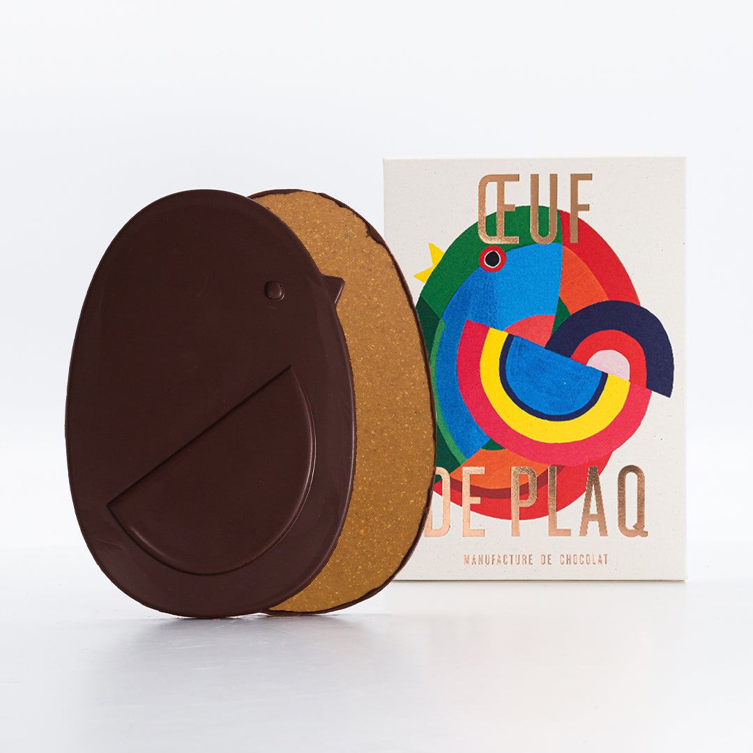 PURE MILK EASTER EGG WITH HAZELNUT PRALINE