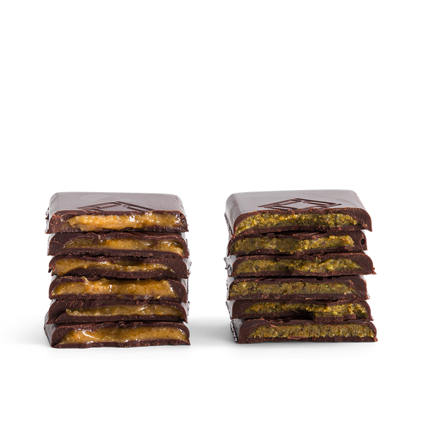 Assortiment chocolats boite plate 150gr - ASSORTIMENTS/POUR OFFRIR -  meschocolats