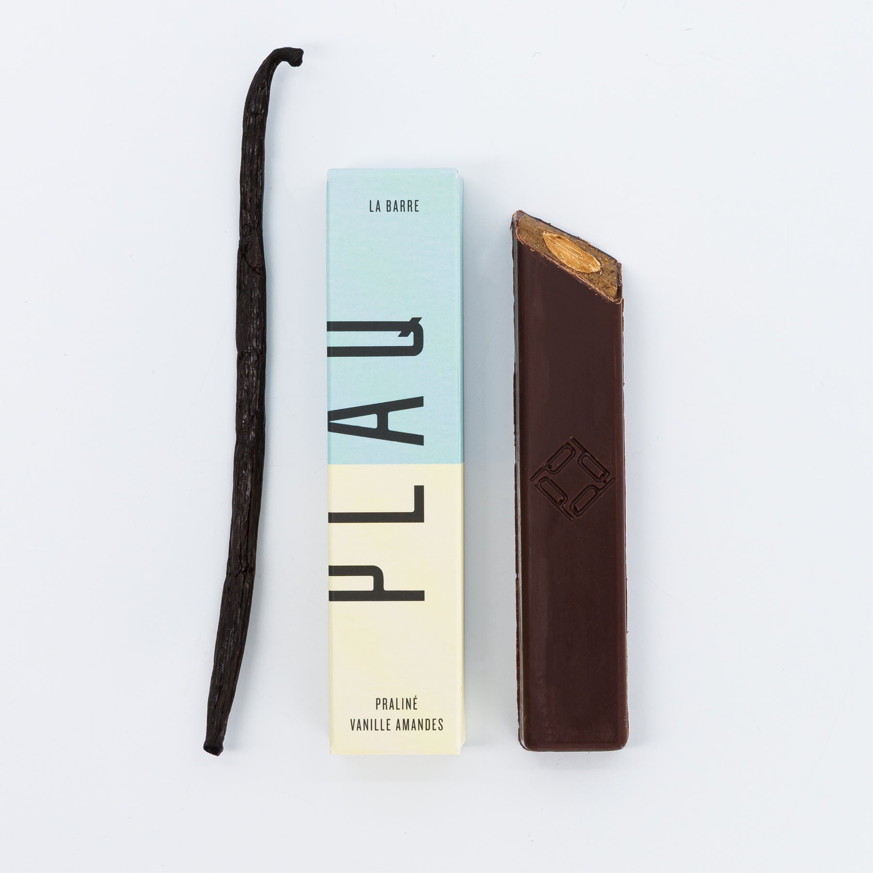LA BARRE VANILLE PRALINÉ AMANDES ENROBÉE LAIT 6