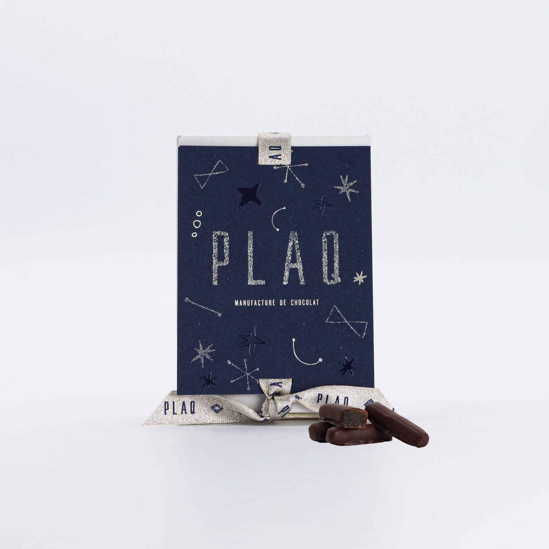 BOÎTE GINGEMBRES CONFITS ENROBÉS TRÈS NOIR