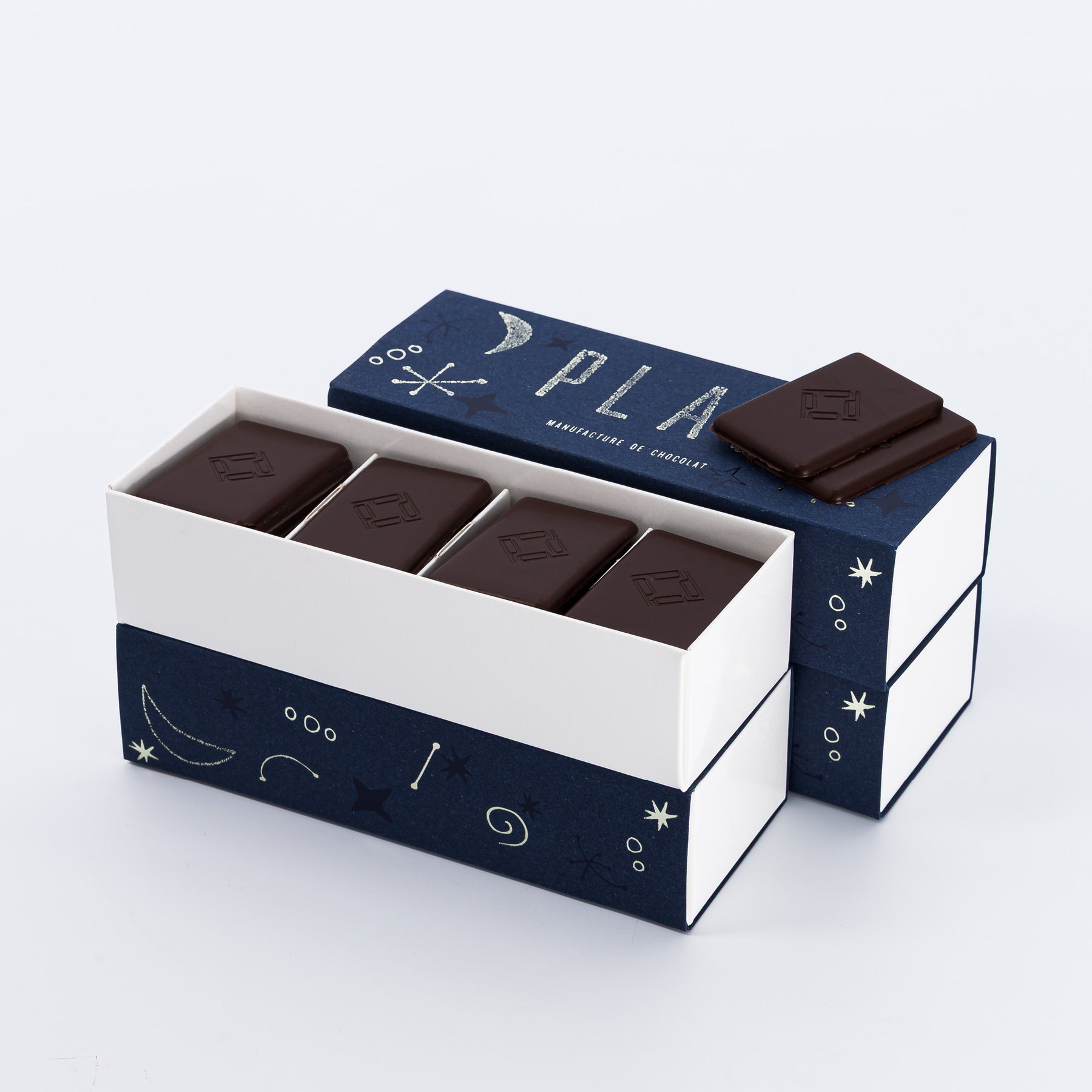 DISCOVERY BOX OF 32 VERY DARK CHOCOLATE NANO BARS 