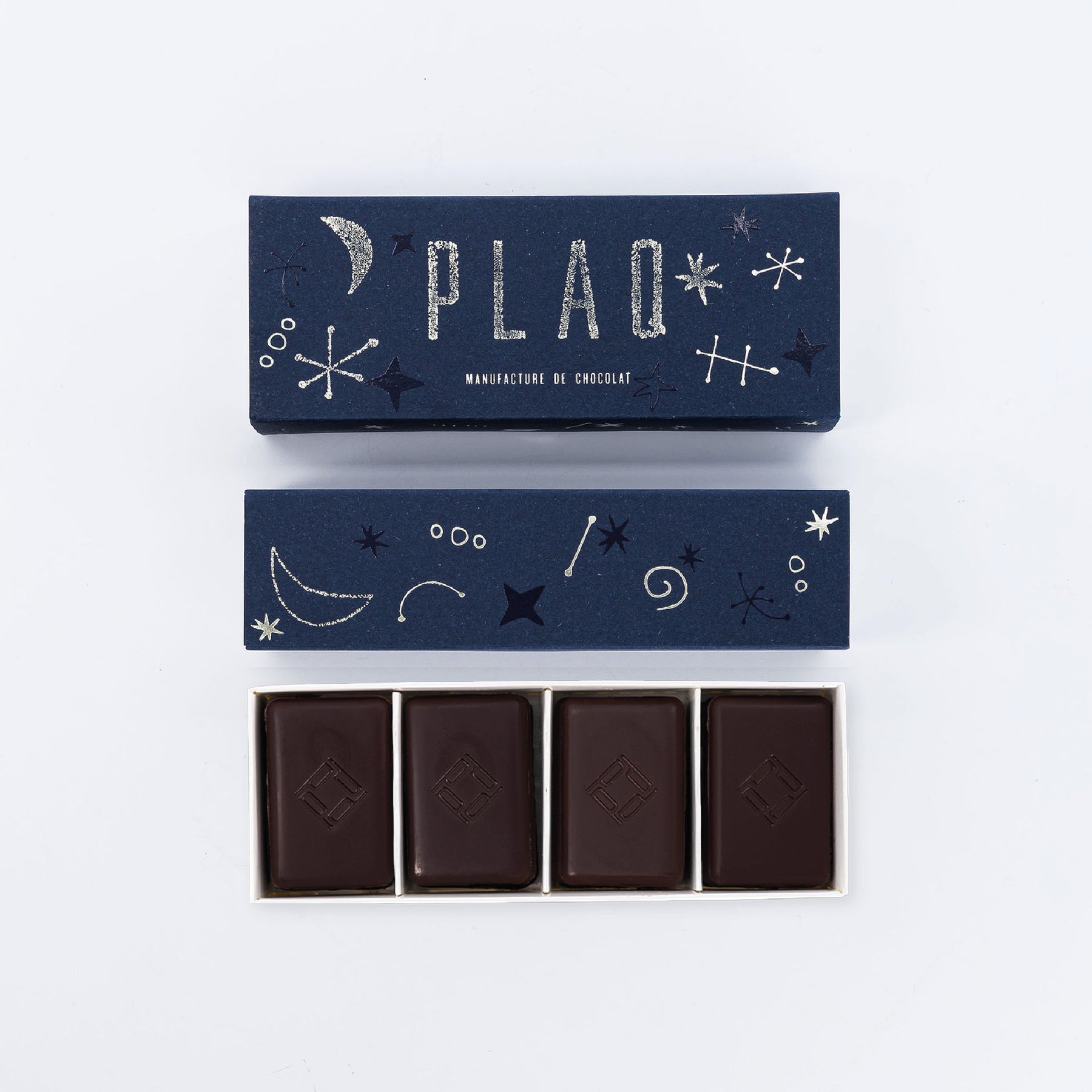 BOX 24 NANO BARS DARK CHOCOLATE PRALINE HAZELNUTS PISTACHIO