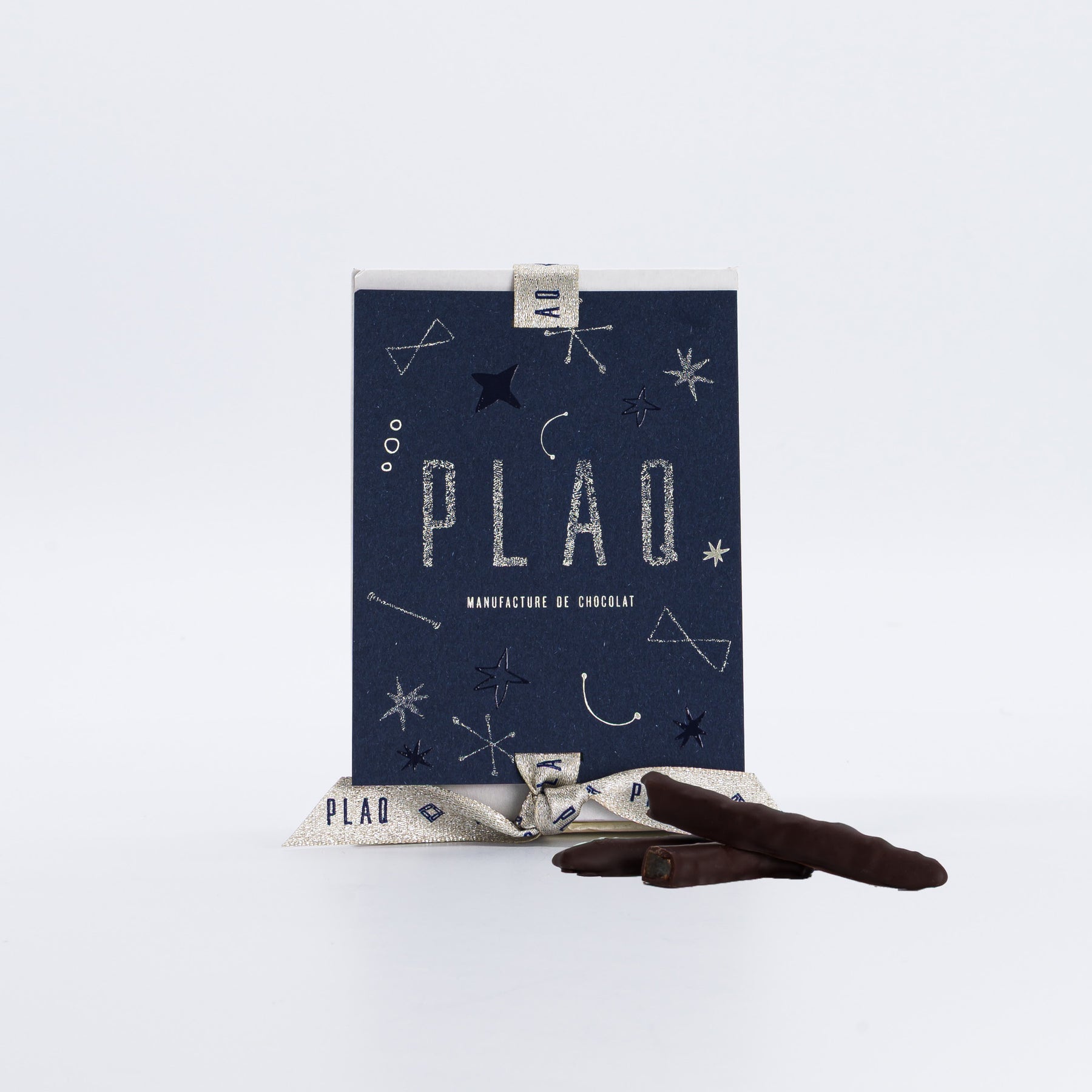 BOÎTE ORANGES CONFITES ENROBÉES TRÈS NOIR