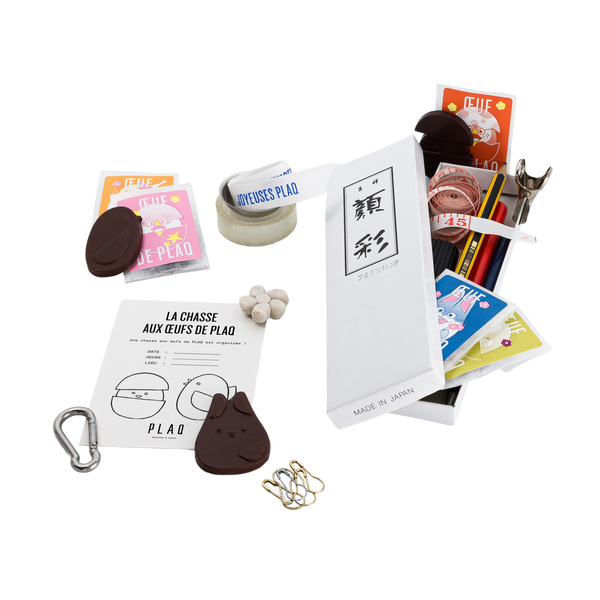 Kit chasse aux oeufs Plaq Pâques 2026