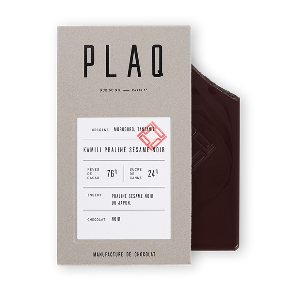 KAMILI PRALINÉ SÉSAME NOIR