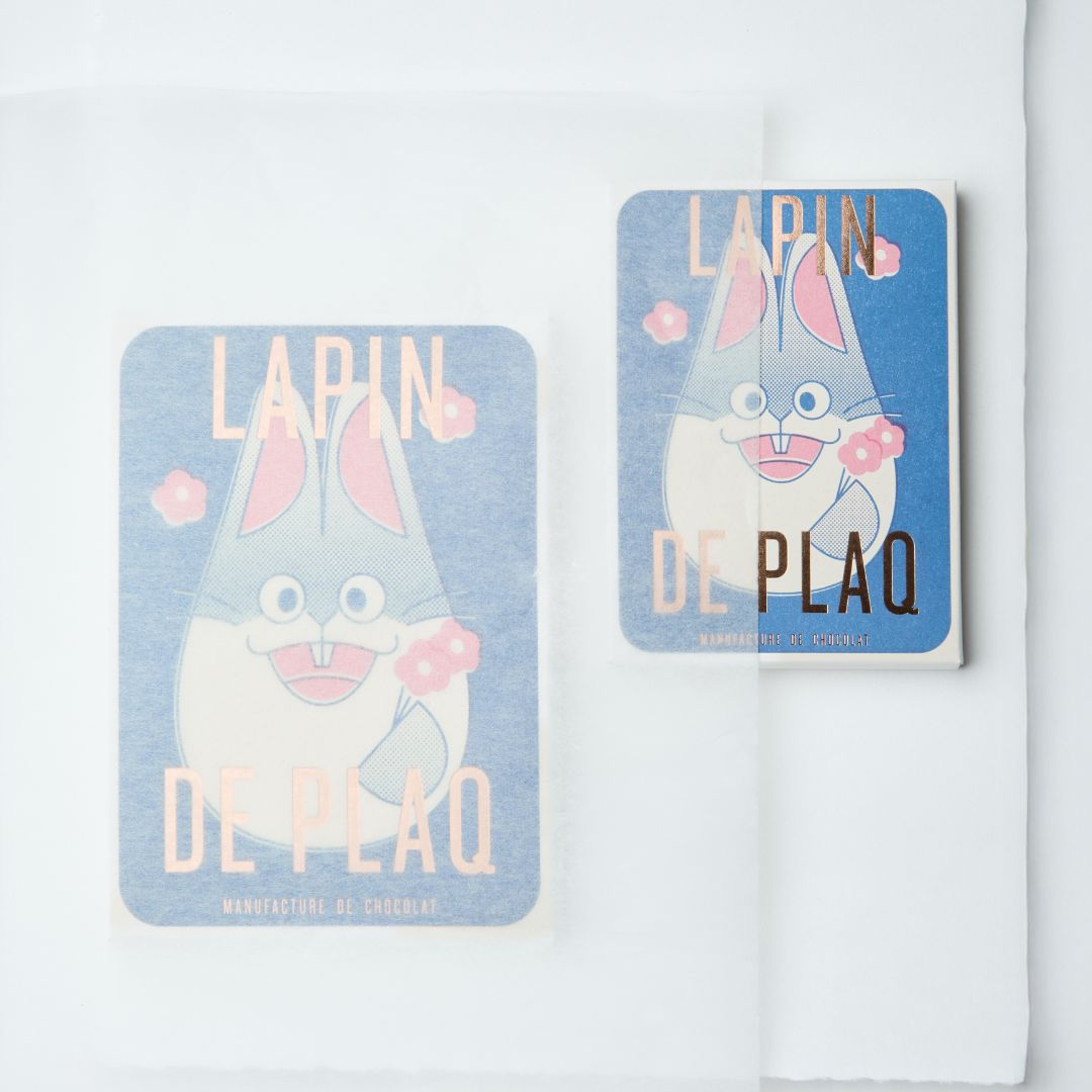 Lapin de Plaq lait Pâques 2026