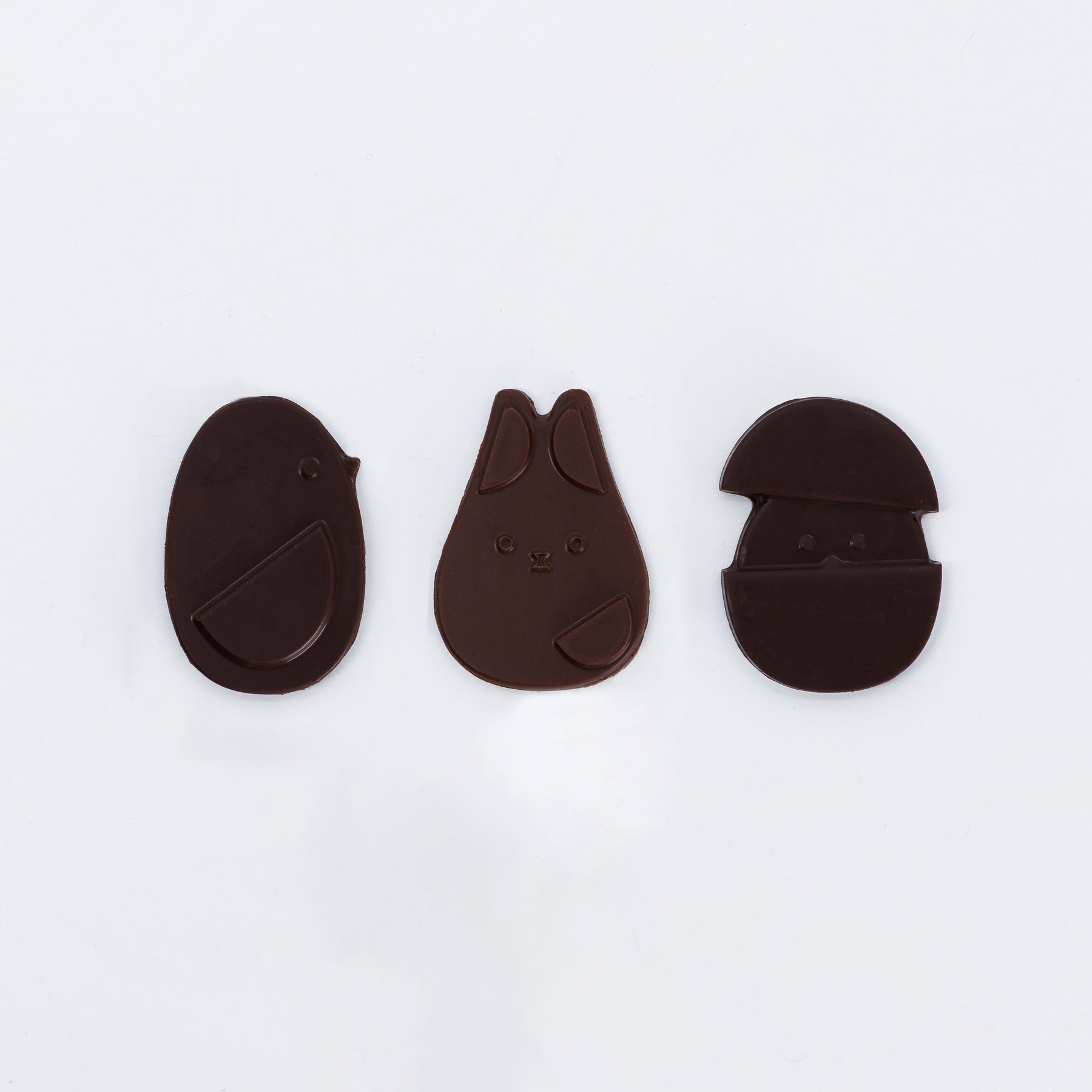 24 NANO ŒUFS DE PLAQ MIX NOIR ET LAIT