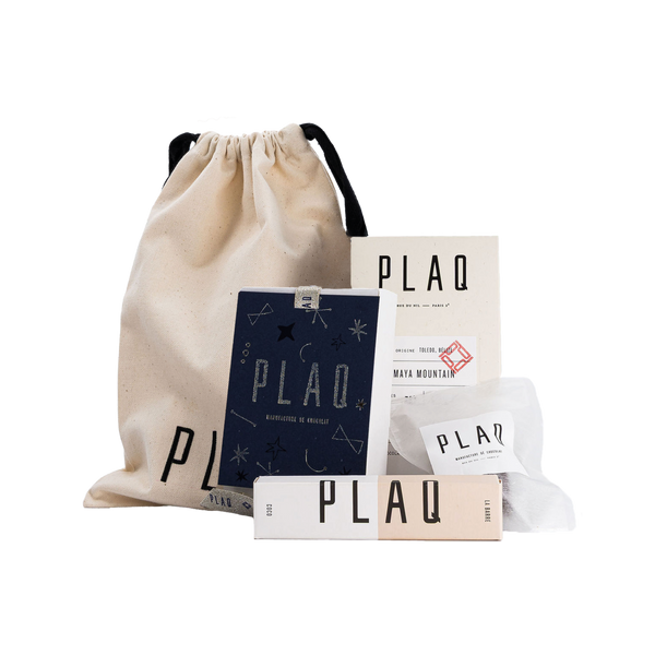 POCHON BRODÉ LE TOUCHE-À-TOUT