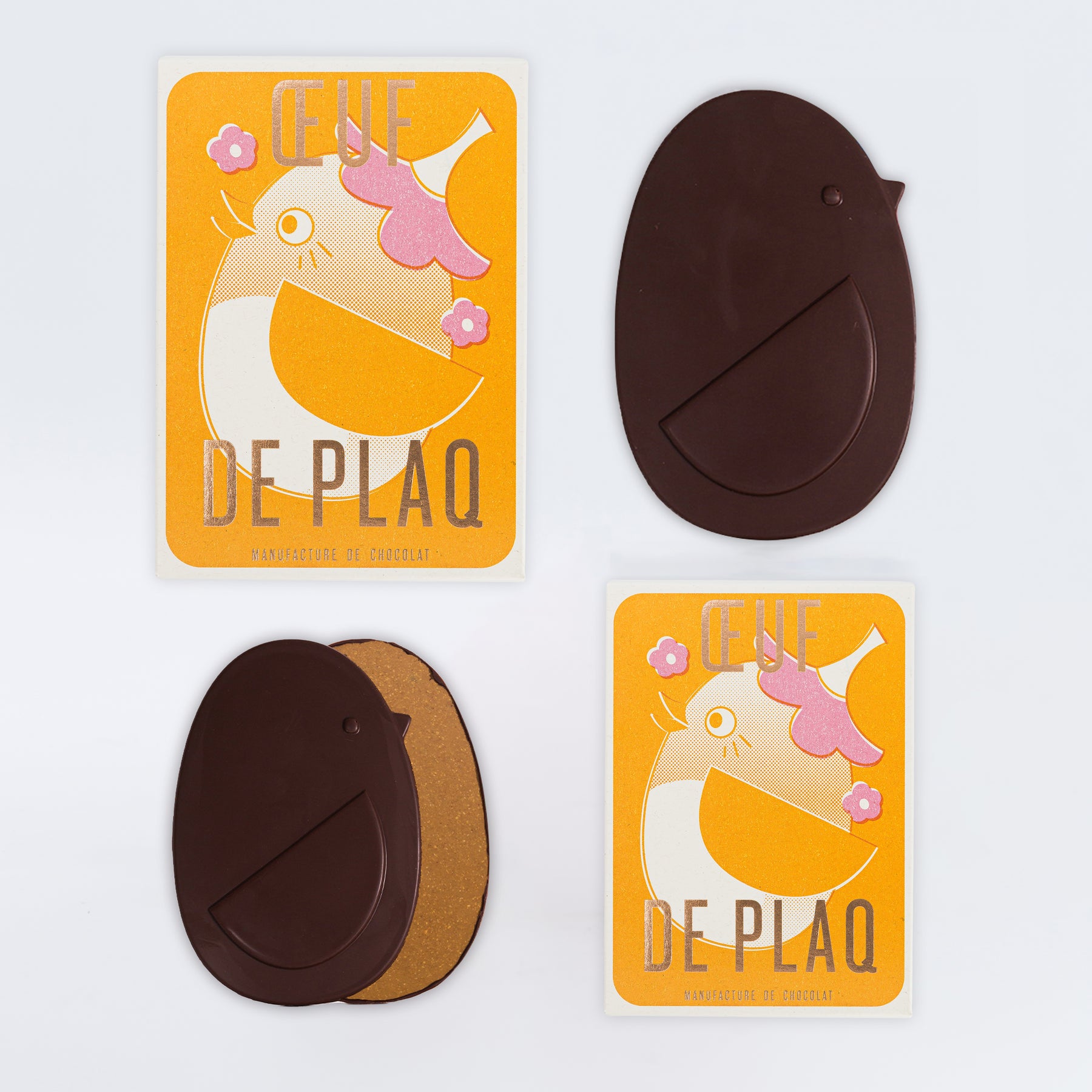 SMALL MILK EASTER EGG WITH HAZELNUT PRALINE