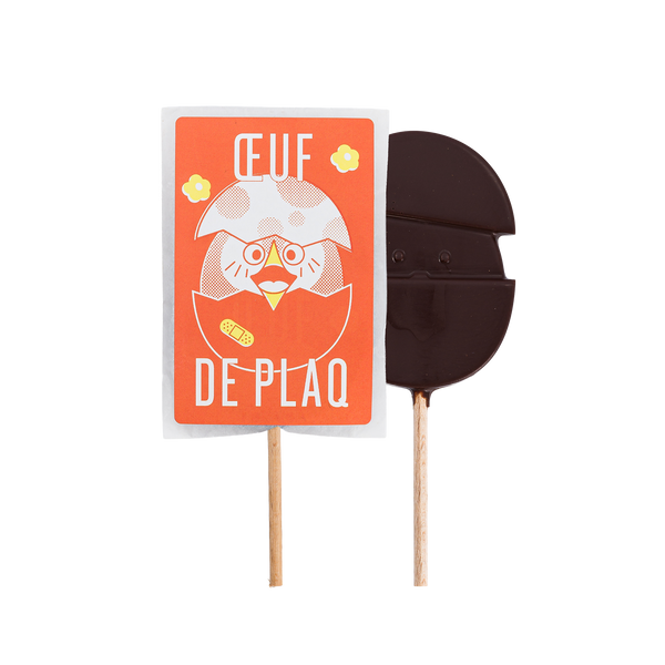 SUCETTE OEUF DE PLAQ NOIR